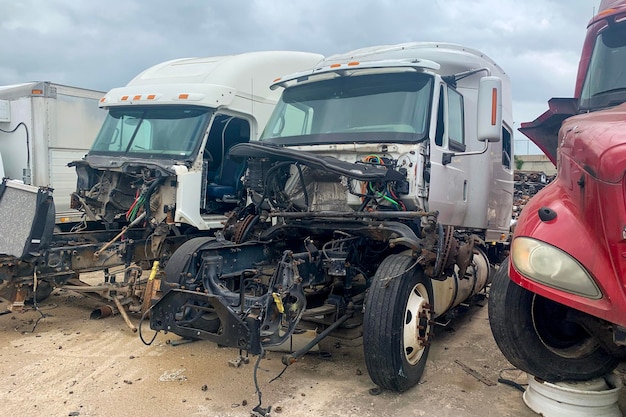 Outdoor part of truck and car ditails