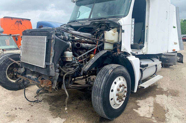 Outdoor part of truck and car ditails