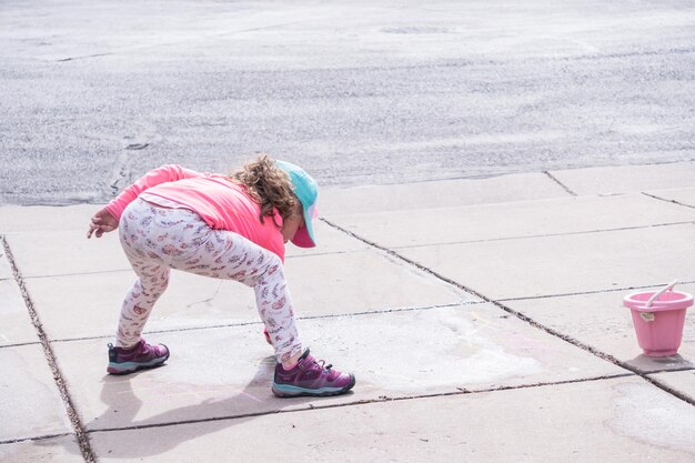 Outdoor playing