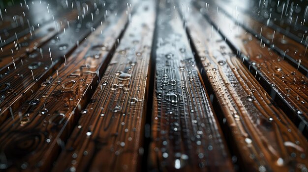 Foto terrazza per la pioggia all'aperto