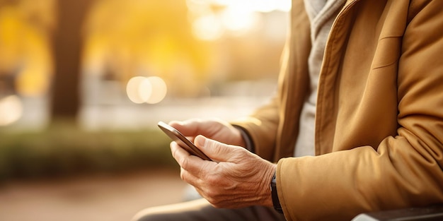 Outdoor Smartphone Usage in Modern Ageing