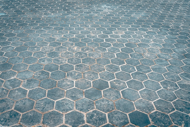 Outdoor stone block tile floor and texture