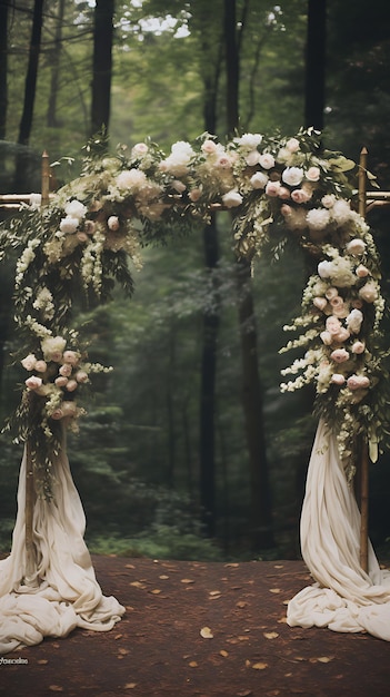 Outdoor Wedding Ceremony Arch