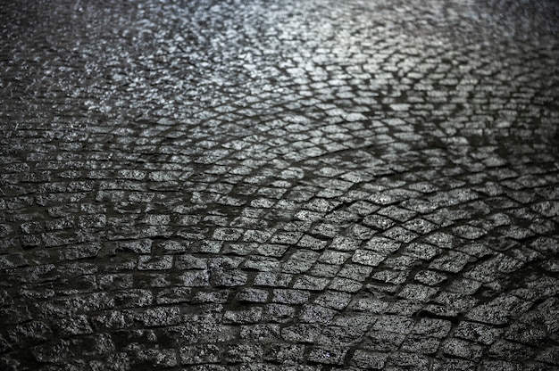 Outdoors cobblestone texture