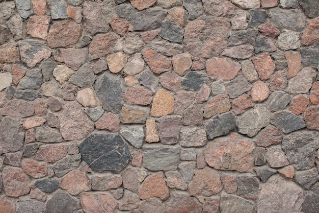 屋外の石の壁