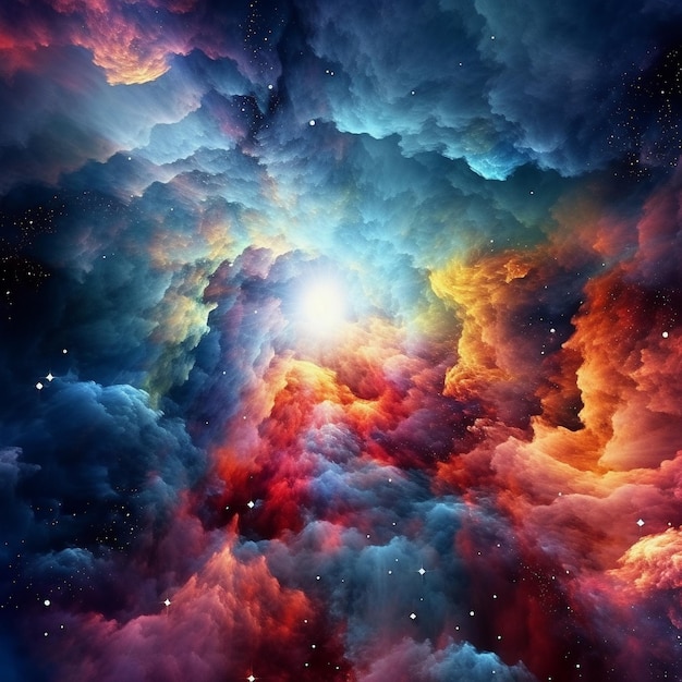 Photo outer space background nebula walpaper