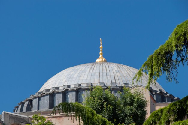 Outer view of dome in Ottoman architecture