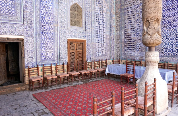 Outer walls of the old palace in Khiva