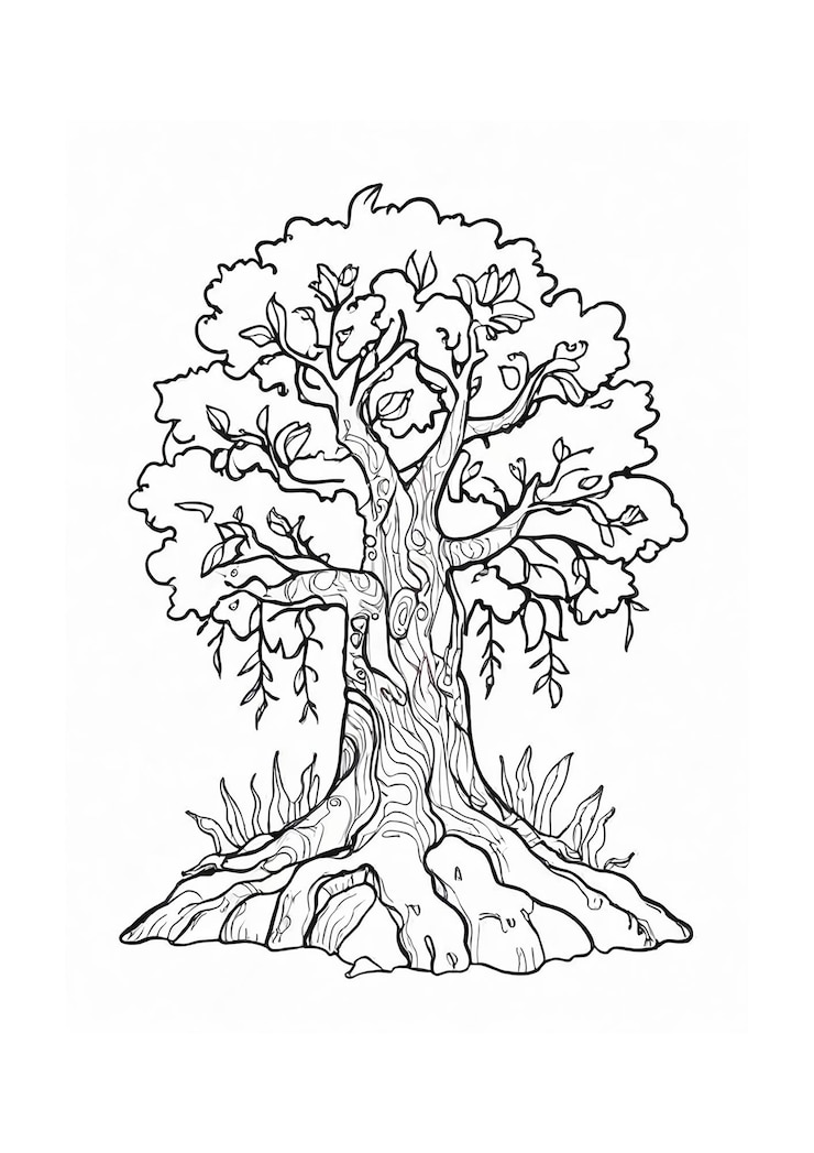 Foto outline illustratie van een kleurpagina voor kinderen