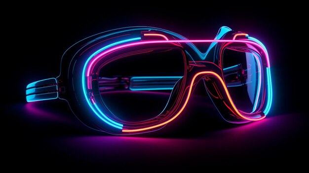 Outlined neon digital art illustrations backgrounds stock photos and images