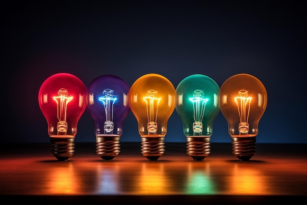 Outstanding Light Bulb Shines Generative AI