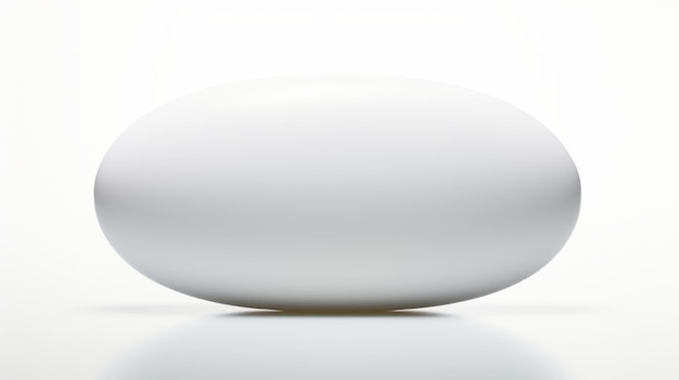 oval isolated on White Background