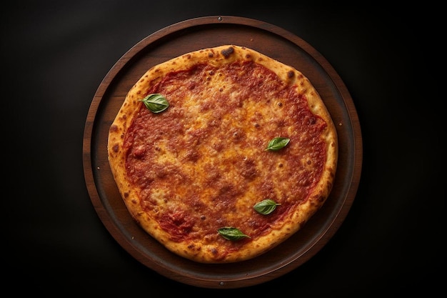 Oven Baked Pizza Crust Texture