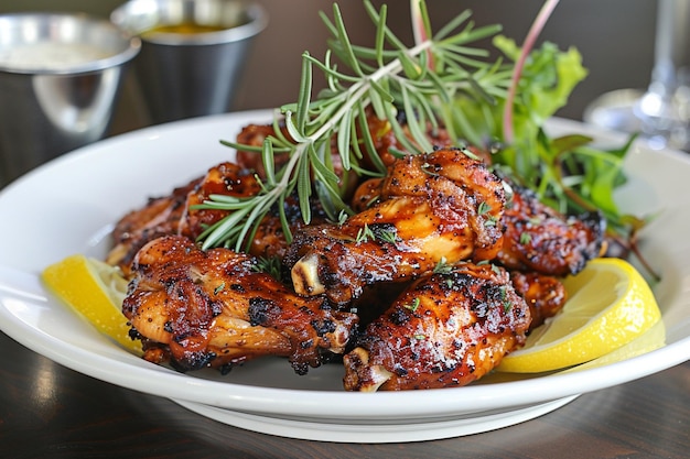 Oven roasted chicken wings