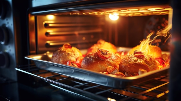 Oven voor het koken van voedsel