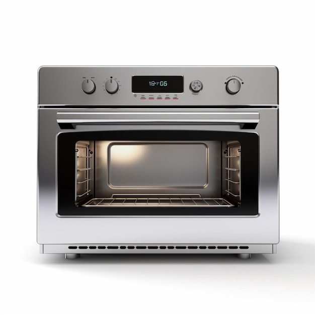 Oven with white background high quality ultra hd