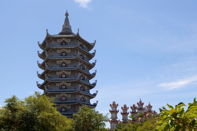 Overblijfselentoren bij de Linh Ung-pagode in Da Nang