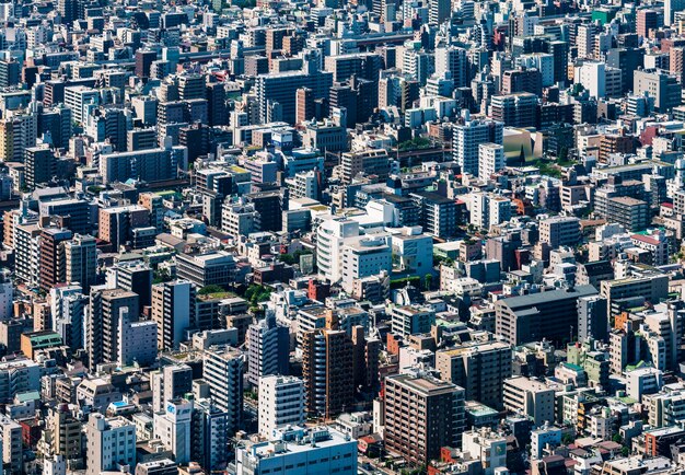 写真 混雑した都市設計