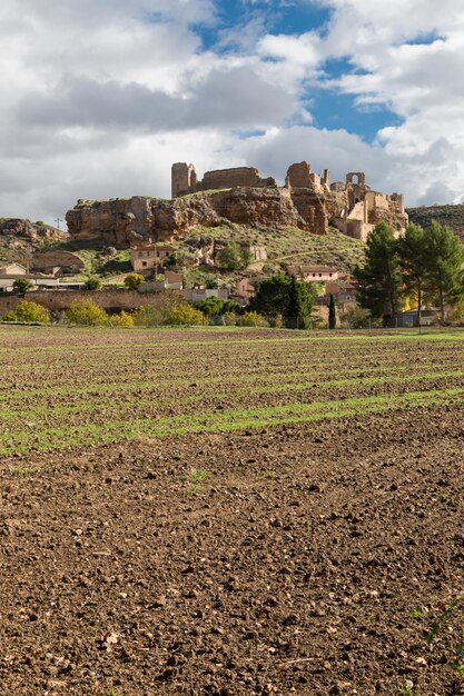 Overview of Zorita de los Canes Guadalajara Spain