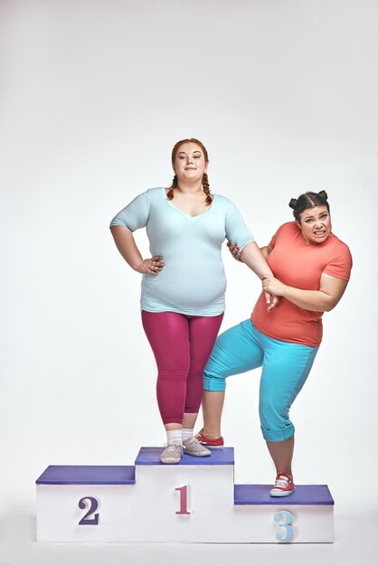 Overweight women are arguing for a winners pedestal