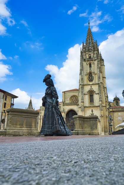 Oviedo city in asturias spain