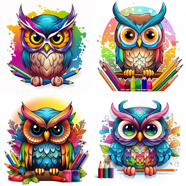 Owl cartoon freepik