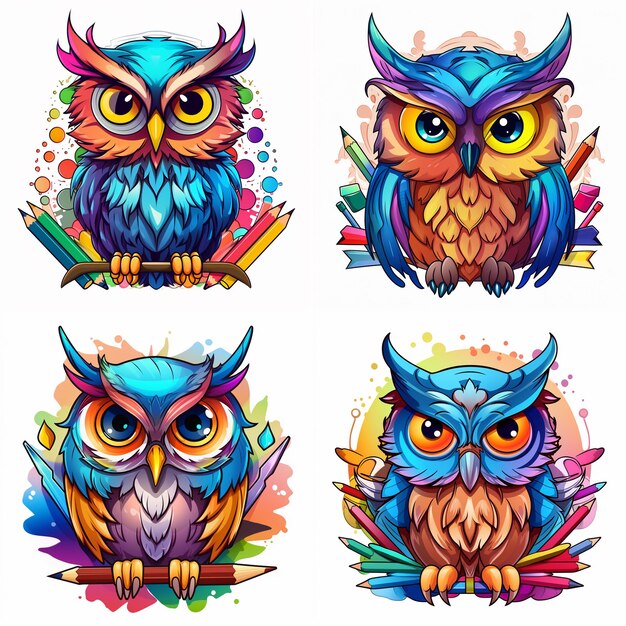 Owl cartoon freepik