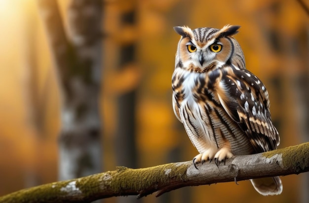 Owl close up