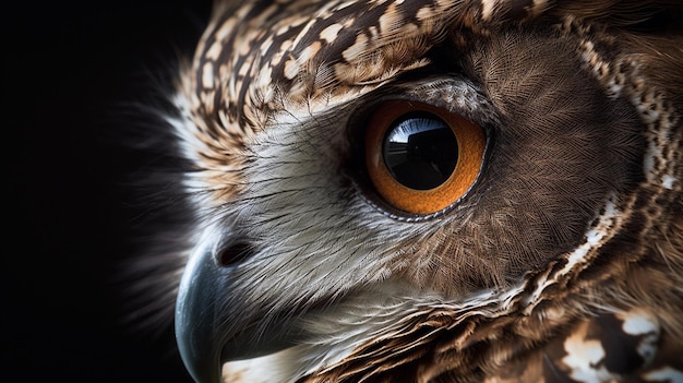 owl close up