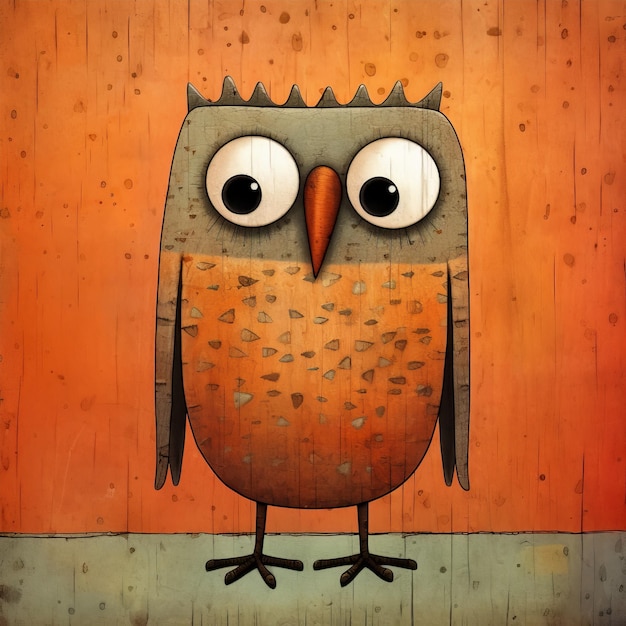 Owl Comics In The Style Of Didier Lourenco Top 31 Orange Rat Fu