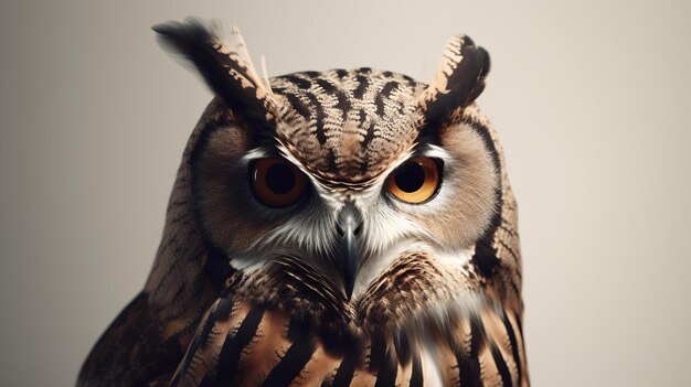 Owl detail shot