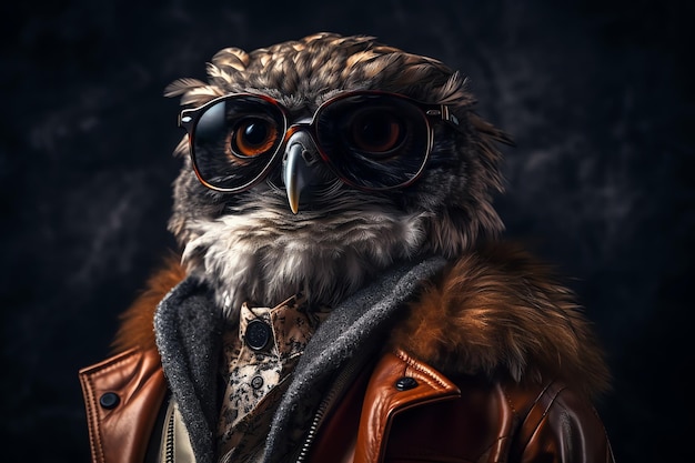 An owl fantasy illustration