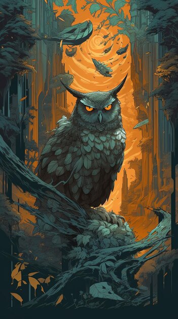 the owl of the night