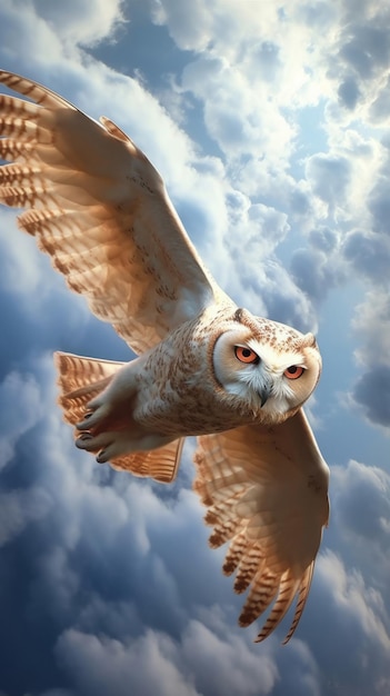 Owl predator vogel visuele foto album vol majestueuze vibes en indrukwekkende momenten