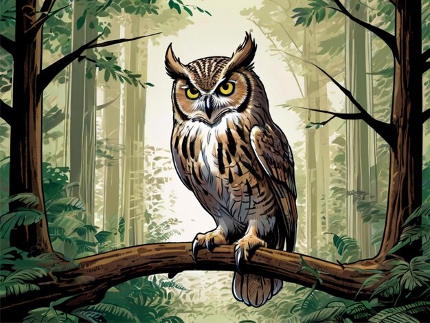 owl in the wild