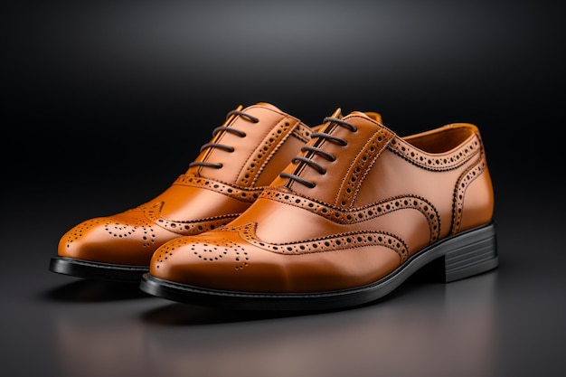 Oxford Shoes hyper realistic