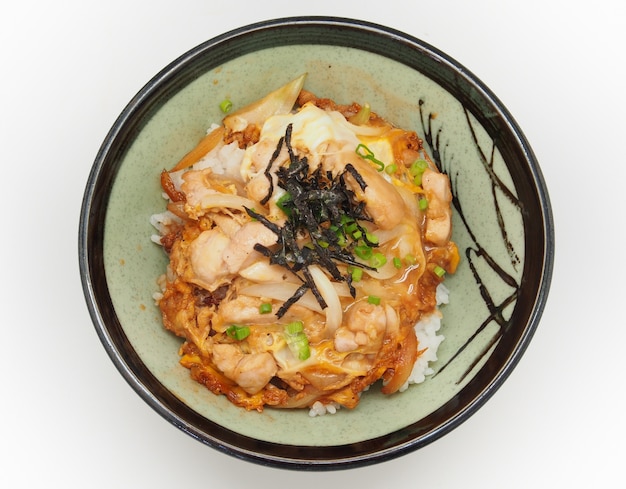 Oyakodon is een Japans menu