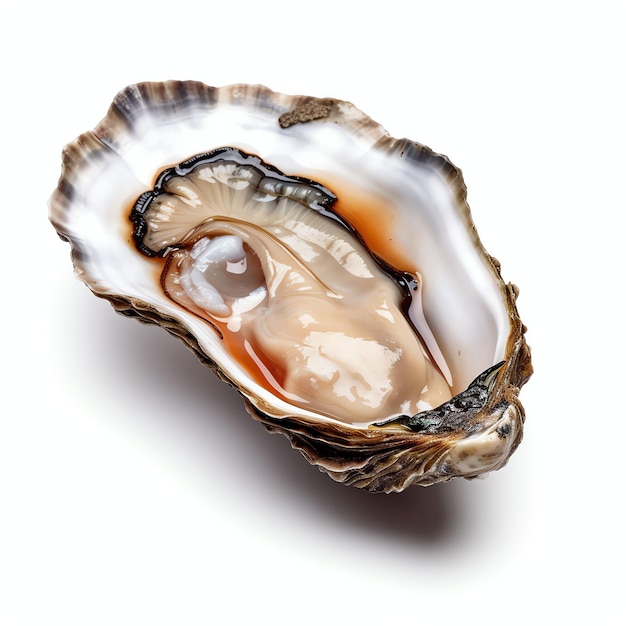 a oyster irish studio light isolated on white background