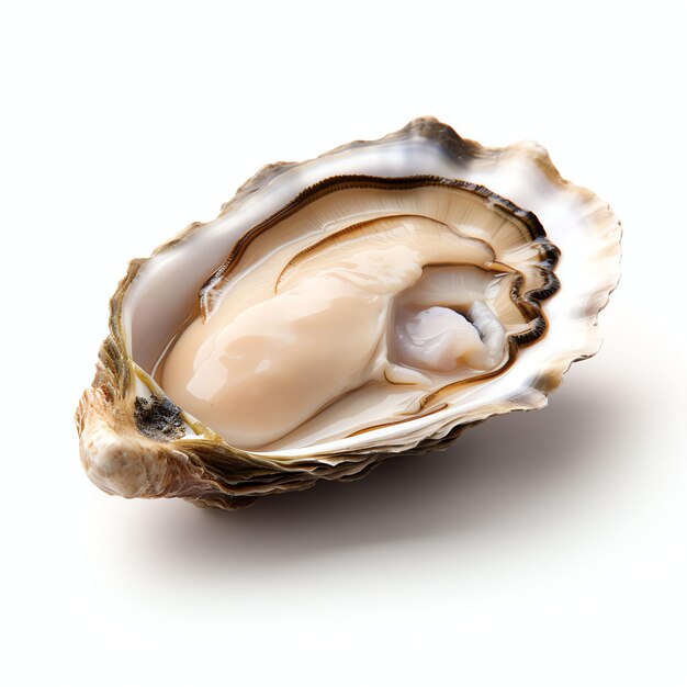 a oyster irish studio light isolated on white background