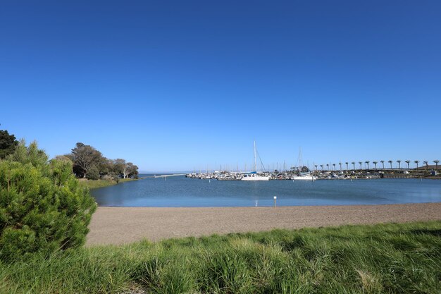 Oyster point beach and marina Brisbane California