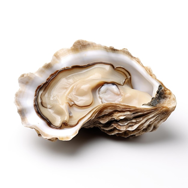 Oyster spat isolated Generative AI