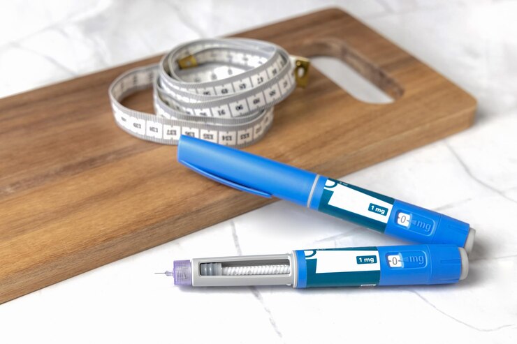 Photo ozempic insulin injection pen for diabetics and weight loss