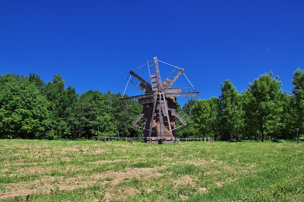 Villaggio di ozertso nel paese della bielorussia