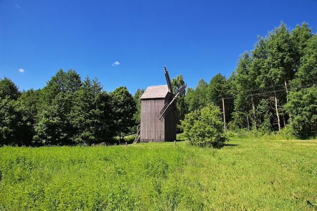 Ozertso Village in Belarus country