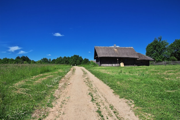 Ozertso Village in het land van Wit-Rusland