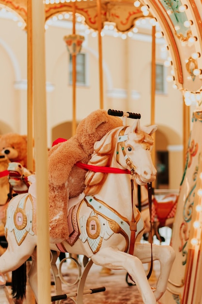 Paard per carrousel