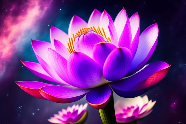 Paarse lotus wallpapers die gratis zijn voor je desktop