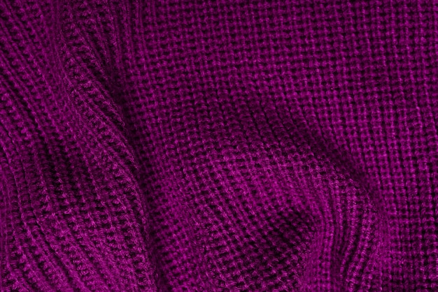 Paarse trui stof textuur