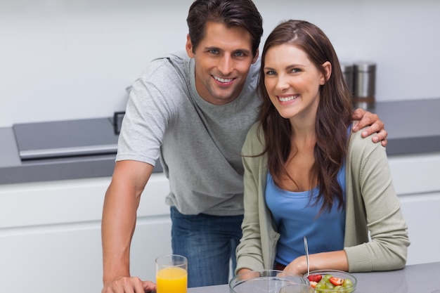 Paarzitting in de keuken