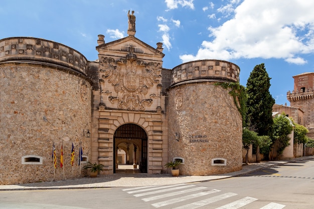 Pable Espanol Spaans dorp een openluchtmuseum in Palma de Mallorca Het ligt in de wijk